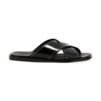 Church's Black Calf Leather Bos Taurus Slides