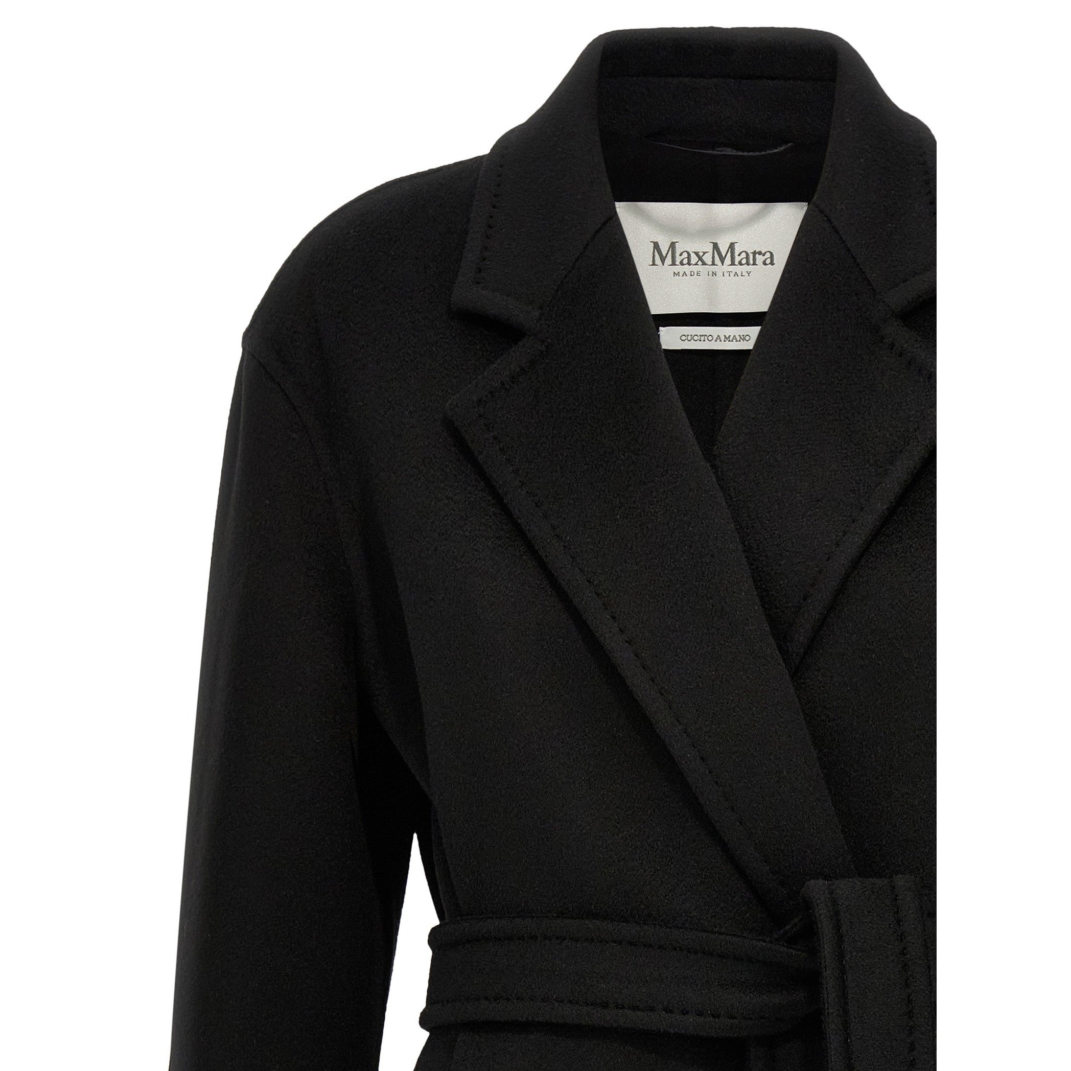 Max Mara Black Cashmere Coat