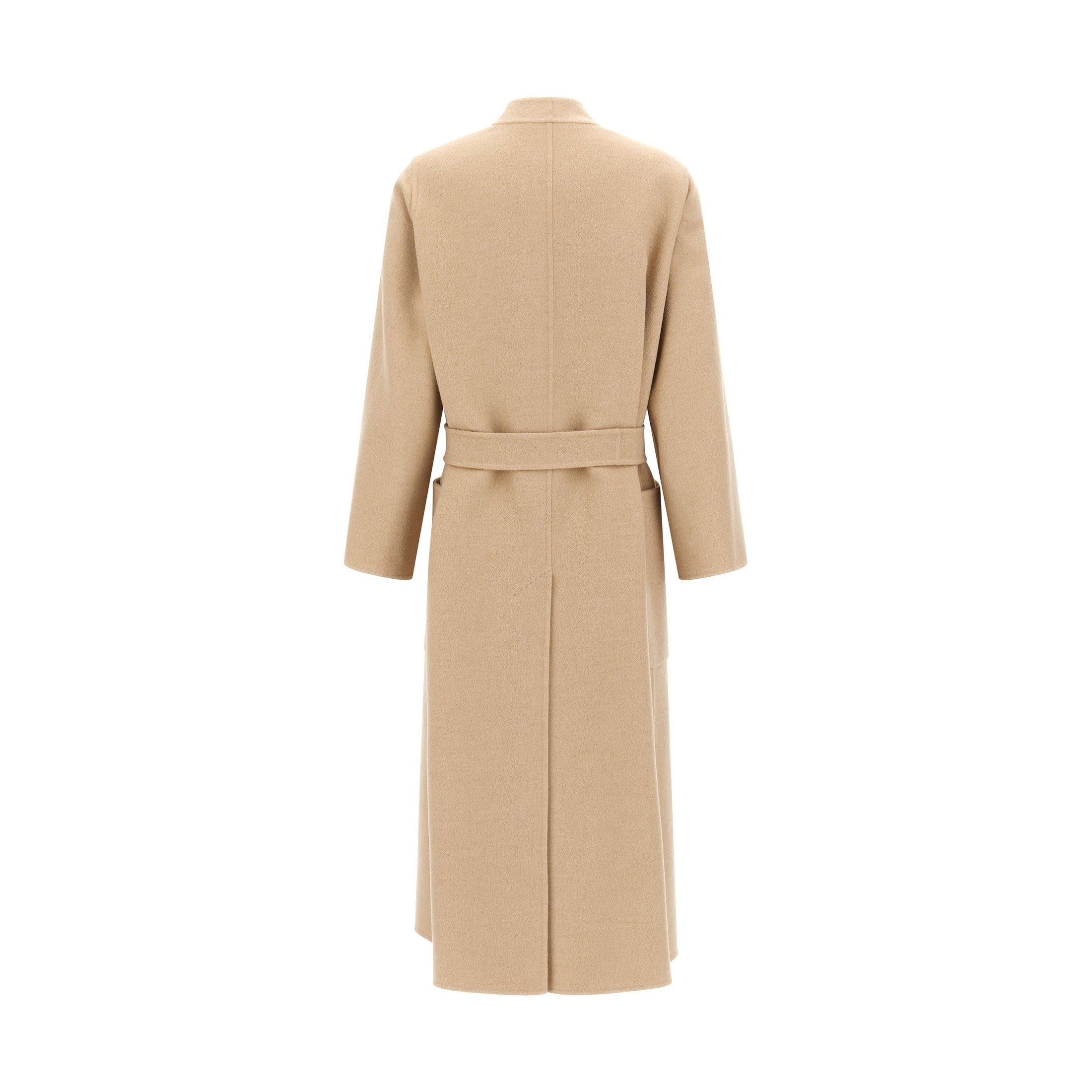 Max Mara Beige Wool Coat