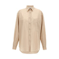 Moschino Beige Cotton Blouse