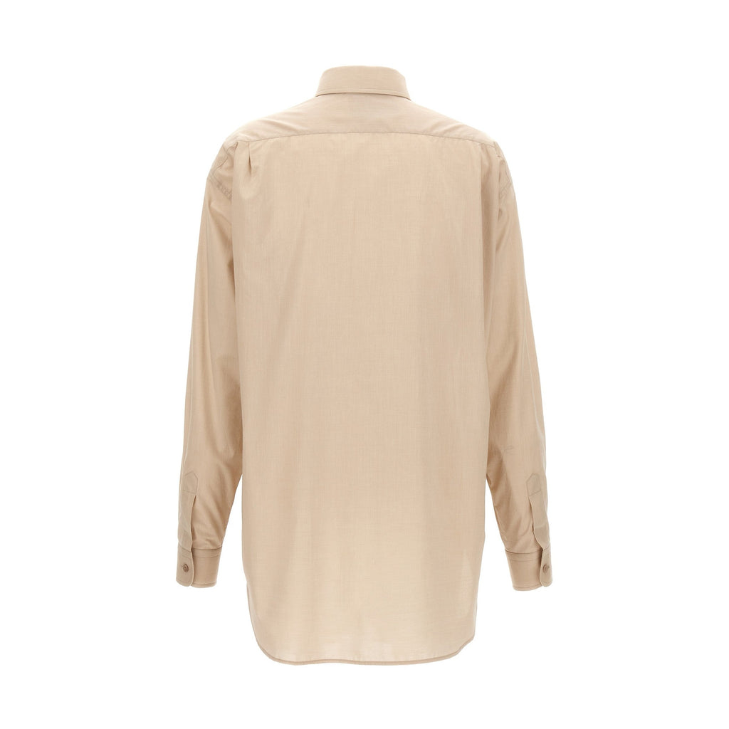 Moschino Beige Cotton Blouse