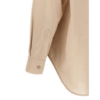 Moschino Beige Cotton Blouse