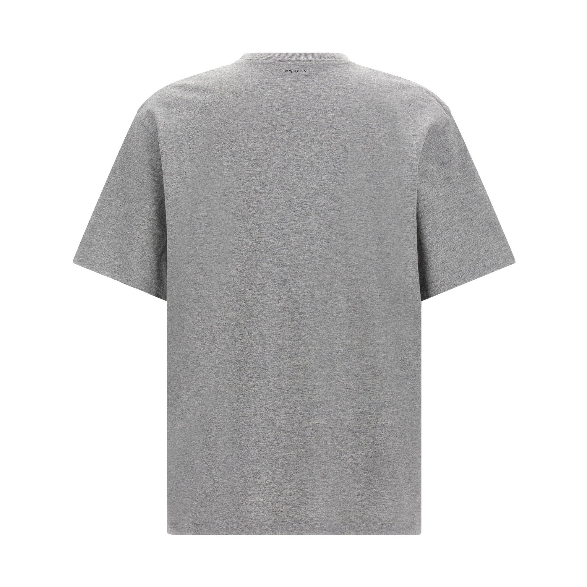 Alexander McQueen Gray Cotton T-Shirt