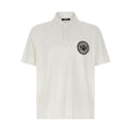 Balmain Bicolor Cotton Polo Shirt