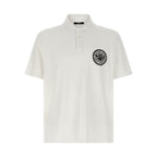 Balmain Bicolor Cotton Polo Shirt