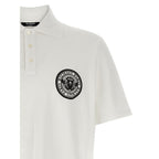 Balmain Bicolor Cotton Polo Shirt