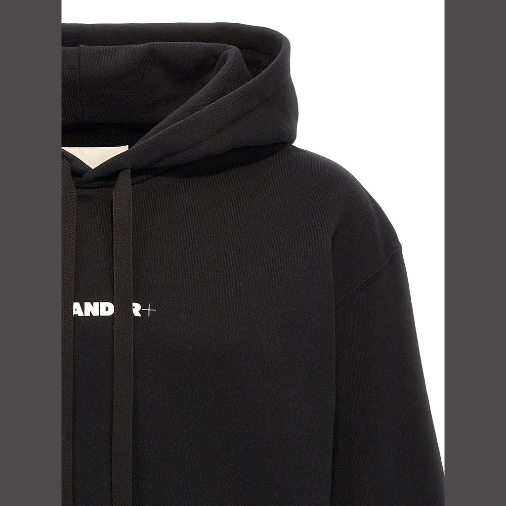 Jil Sander Black Cotton Sweatshirt