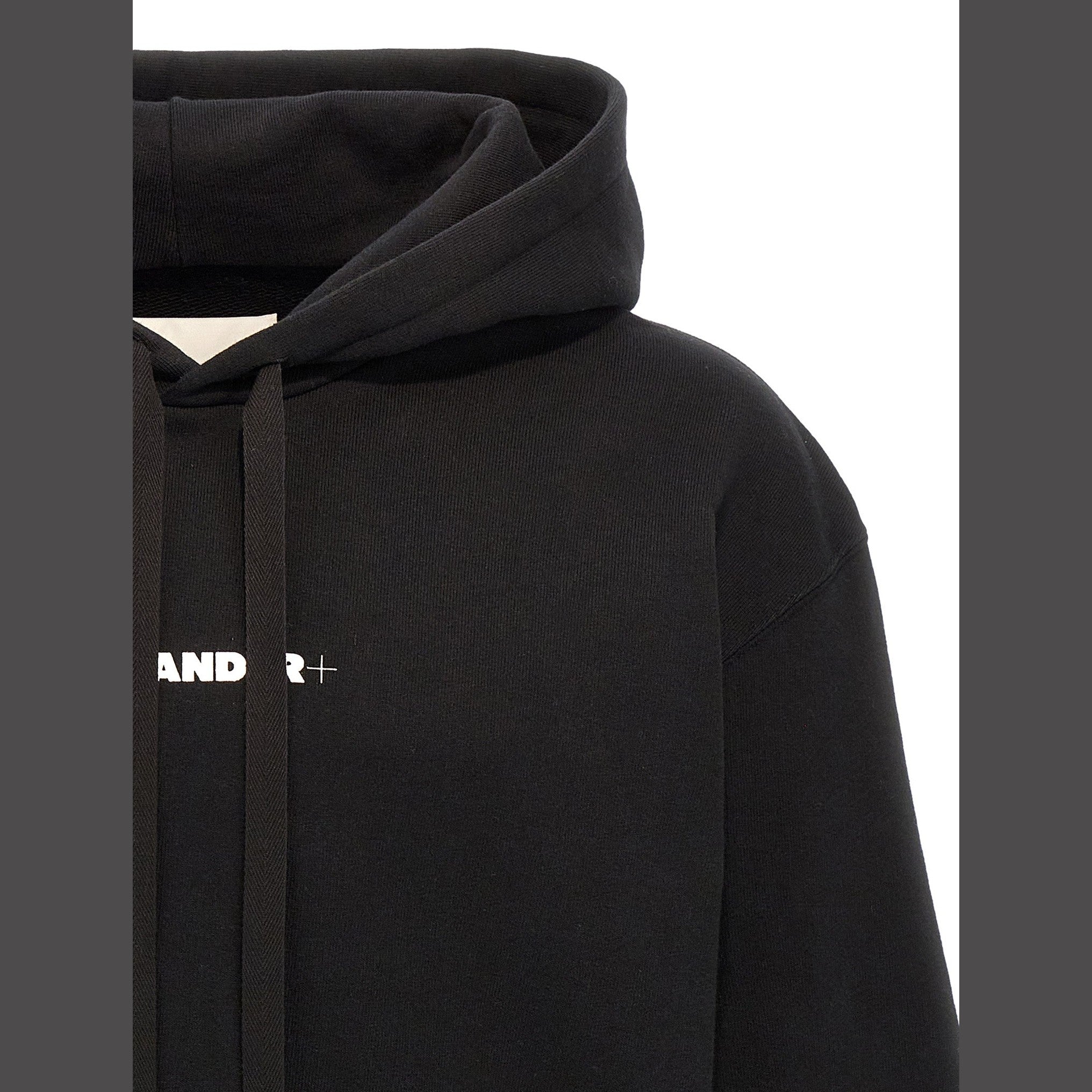 Jil Sander Black Cotton Sweatshirt