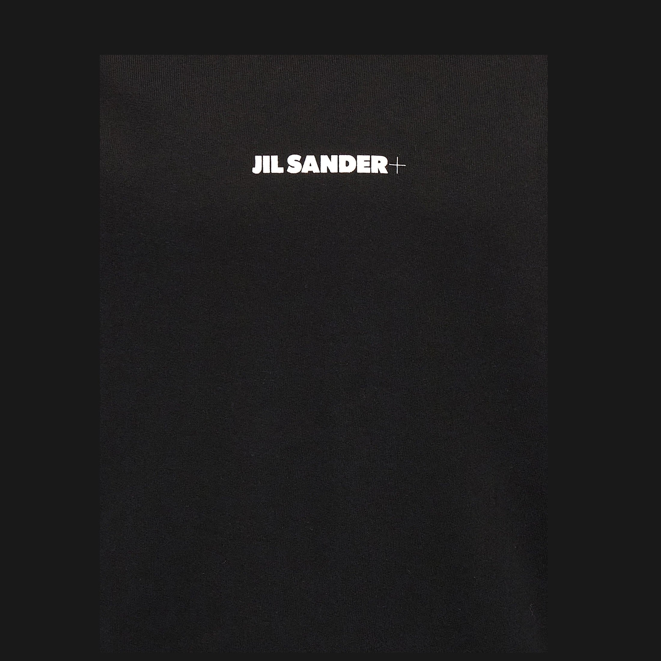Jil Sander Black Cotton Sweatshirt
