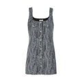 Ganni Multicolor Cotton Short Dress