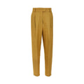 Max Mara Gold Fluorofiber Dress Pants