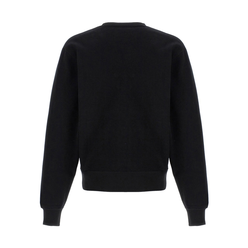 Saint Laurent Black Cotton Sweatshirt
