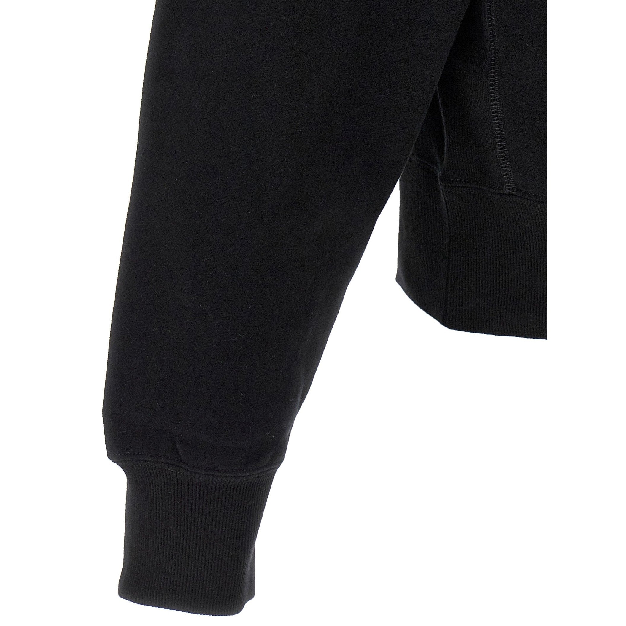 Saint Laurent Black Cotton Sweatshirt