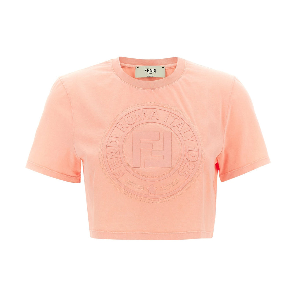 Fendi Multicolor Cotton T-Shirt
