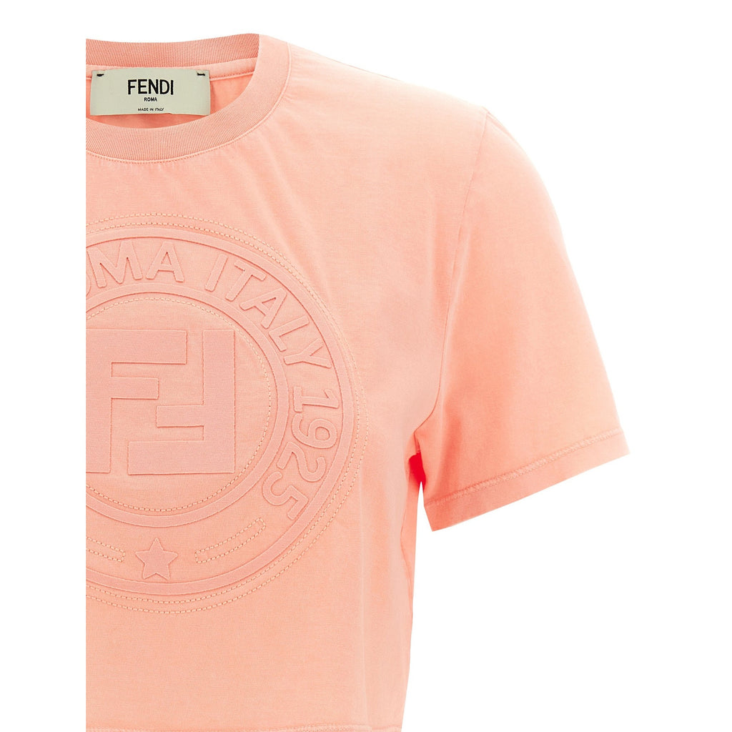 Fendi Multicolor Cotton T-Shirt