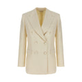 Brioni White Wool Blazer