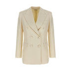 Brioni White Wool Blazer