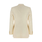 Brioni White Wool Blazer