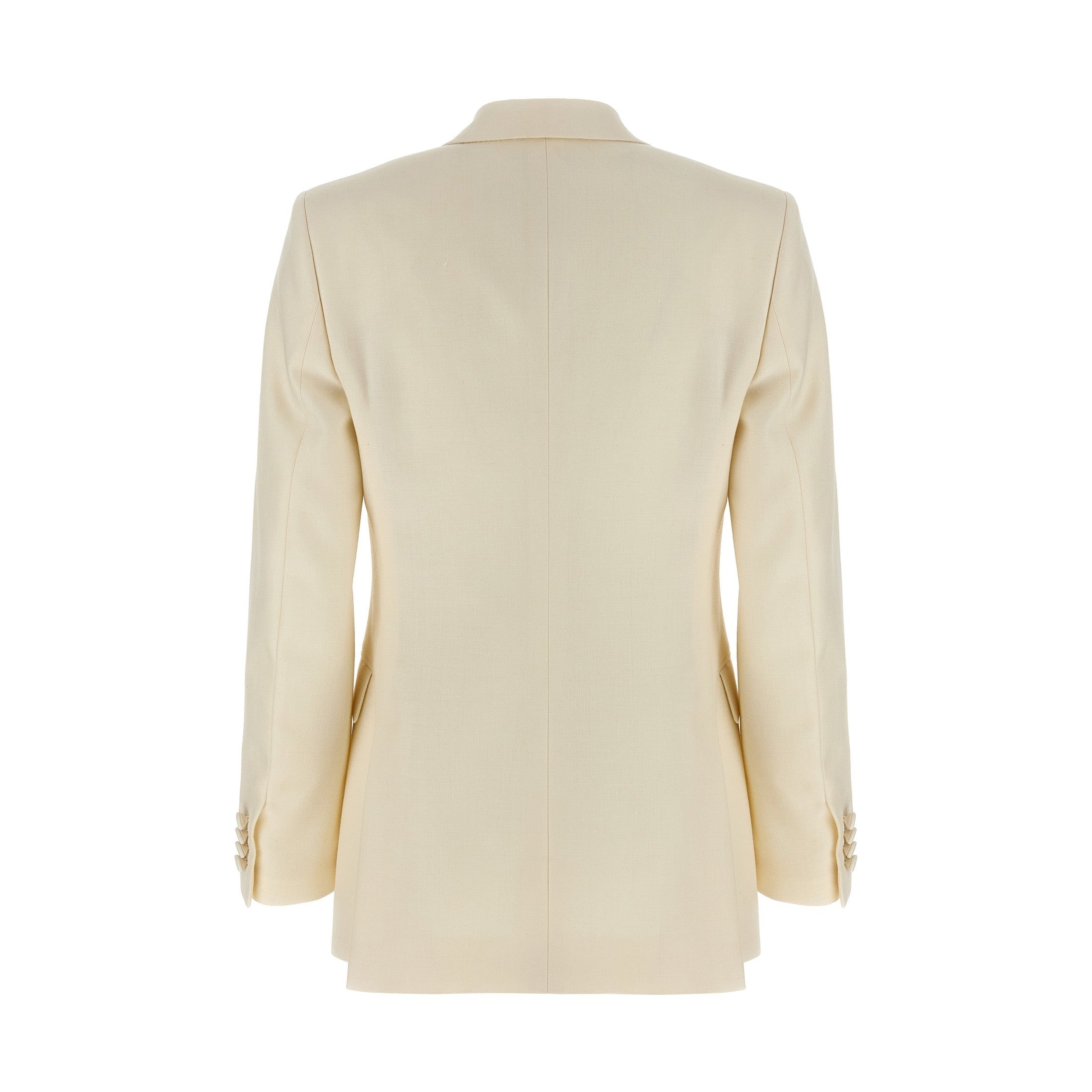 Brioni White Wool Blazer