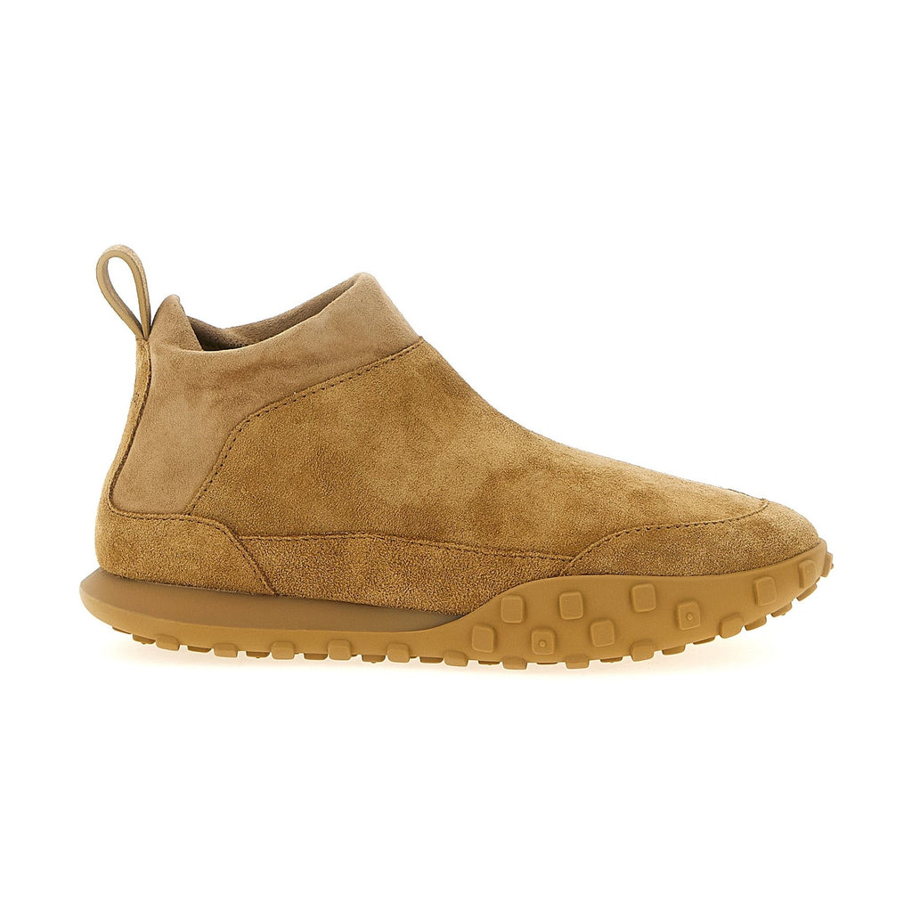 Jil Sander Beige Calfskin Sneakers