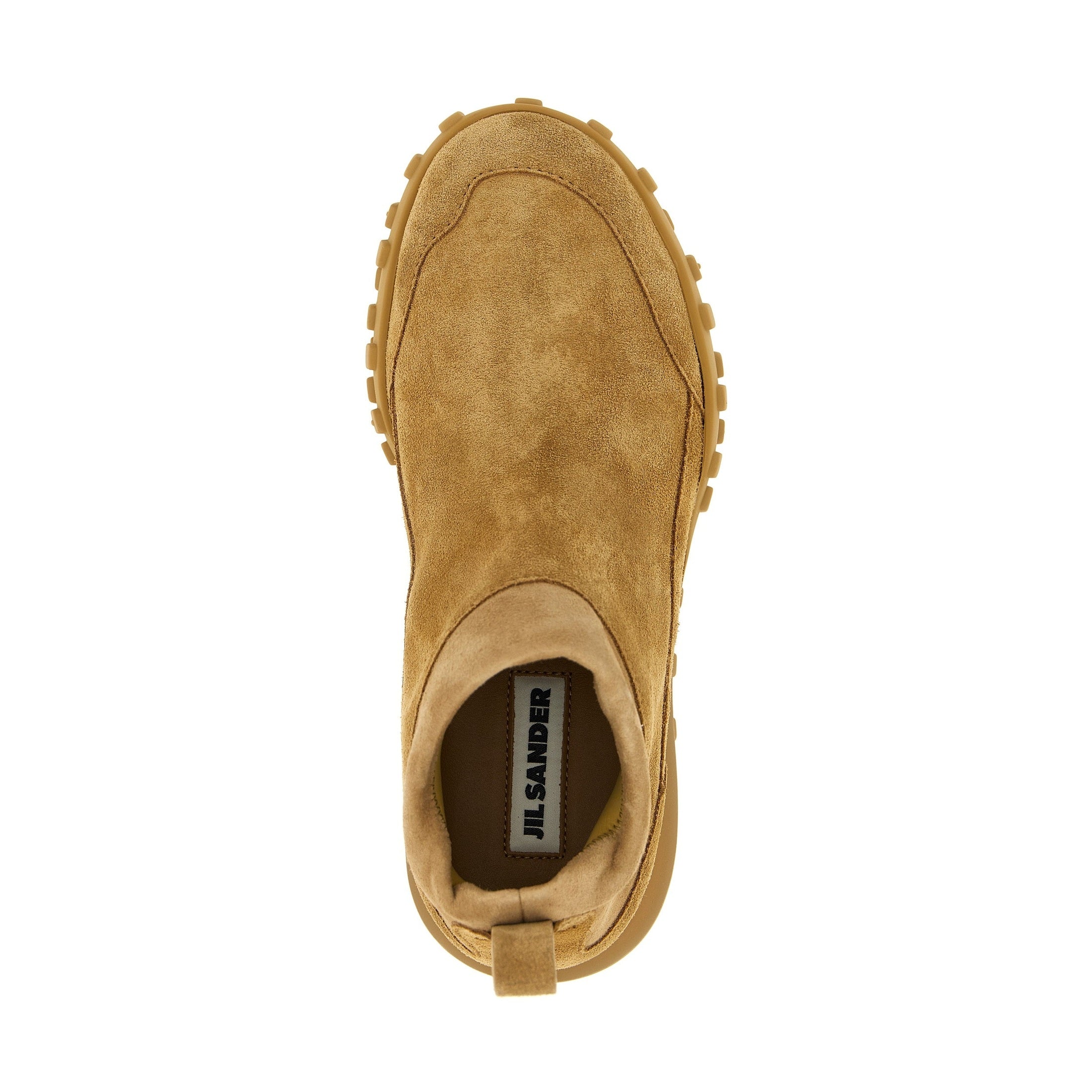 Jil Sander Beige Calfskin Sneakers