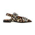 Ganni Multicolor Polyester Ballet Flats