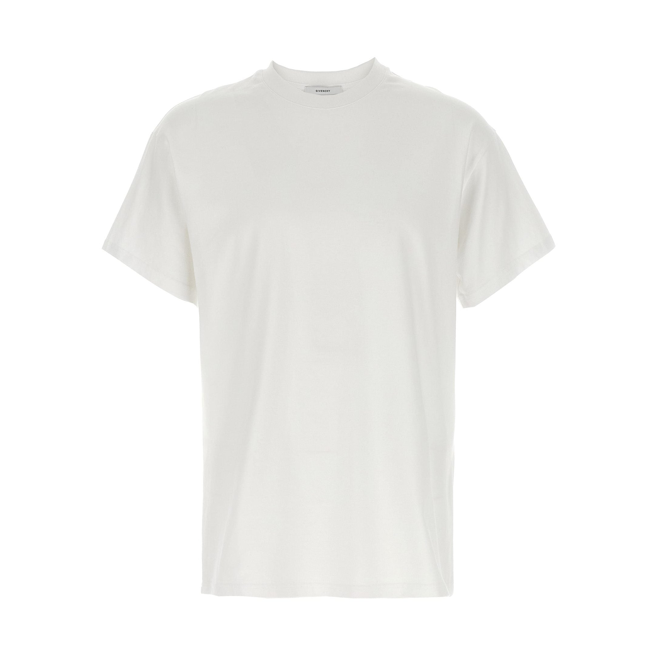 Givenchy White Cotton T-Shirt