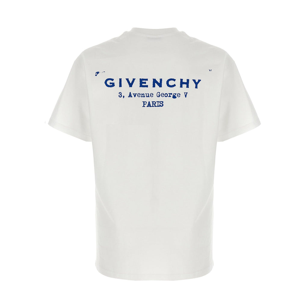 Givenchy White Cotton T-Shirt