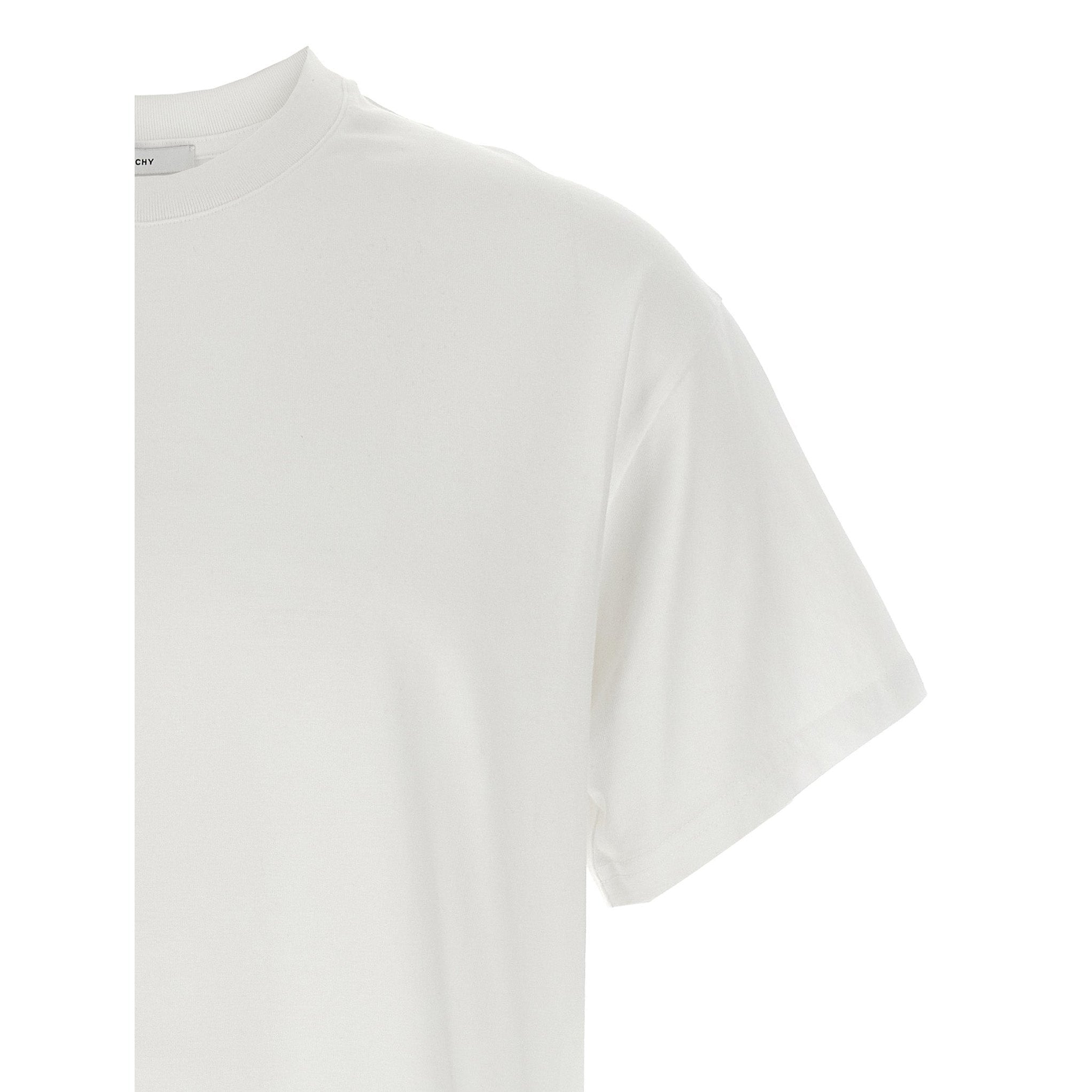 Givenchy White Cotton T-Shirt
