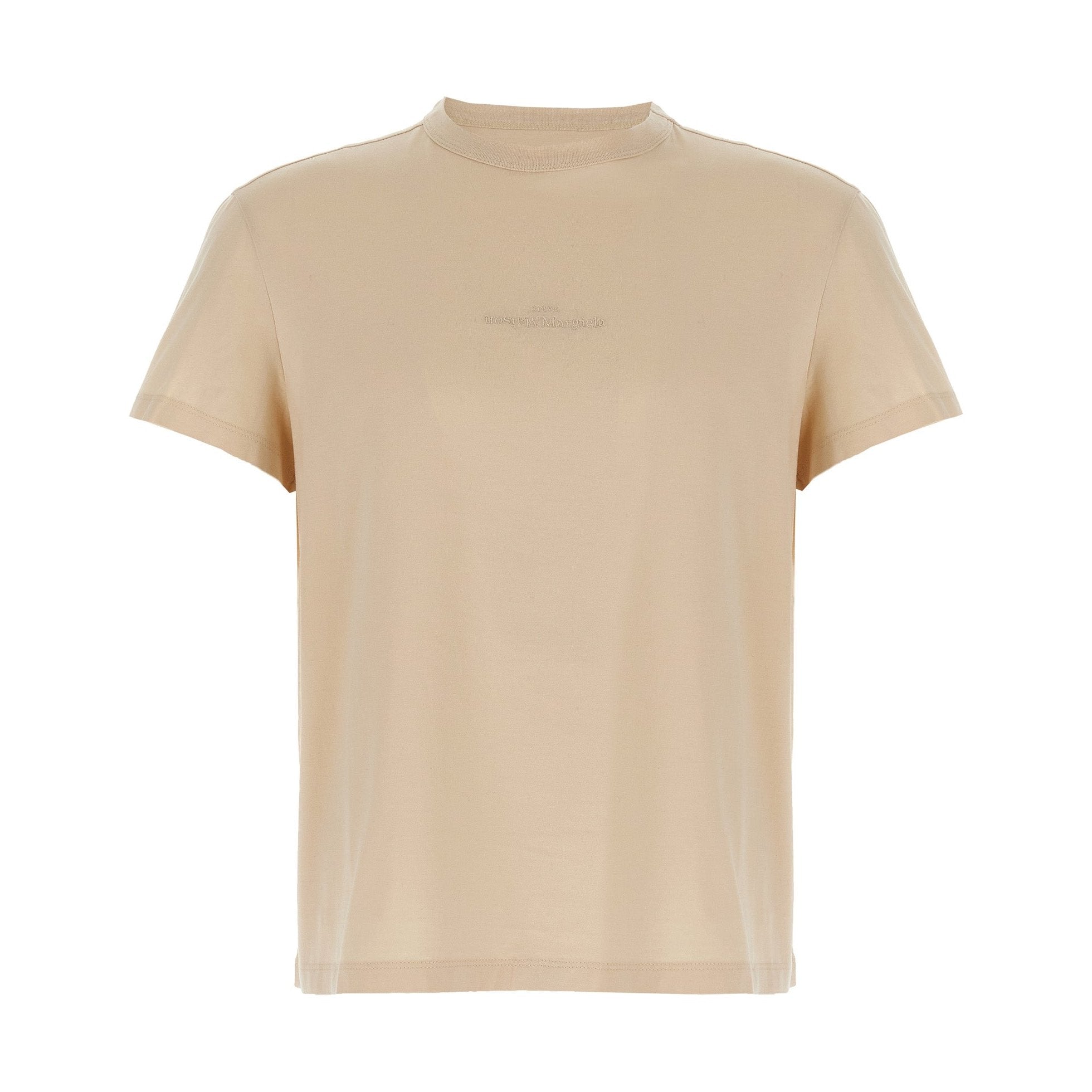 Maison Margiela Beige Cotton T-Shirt