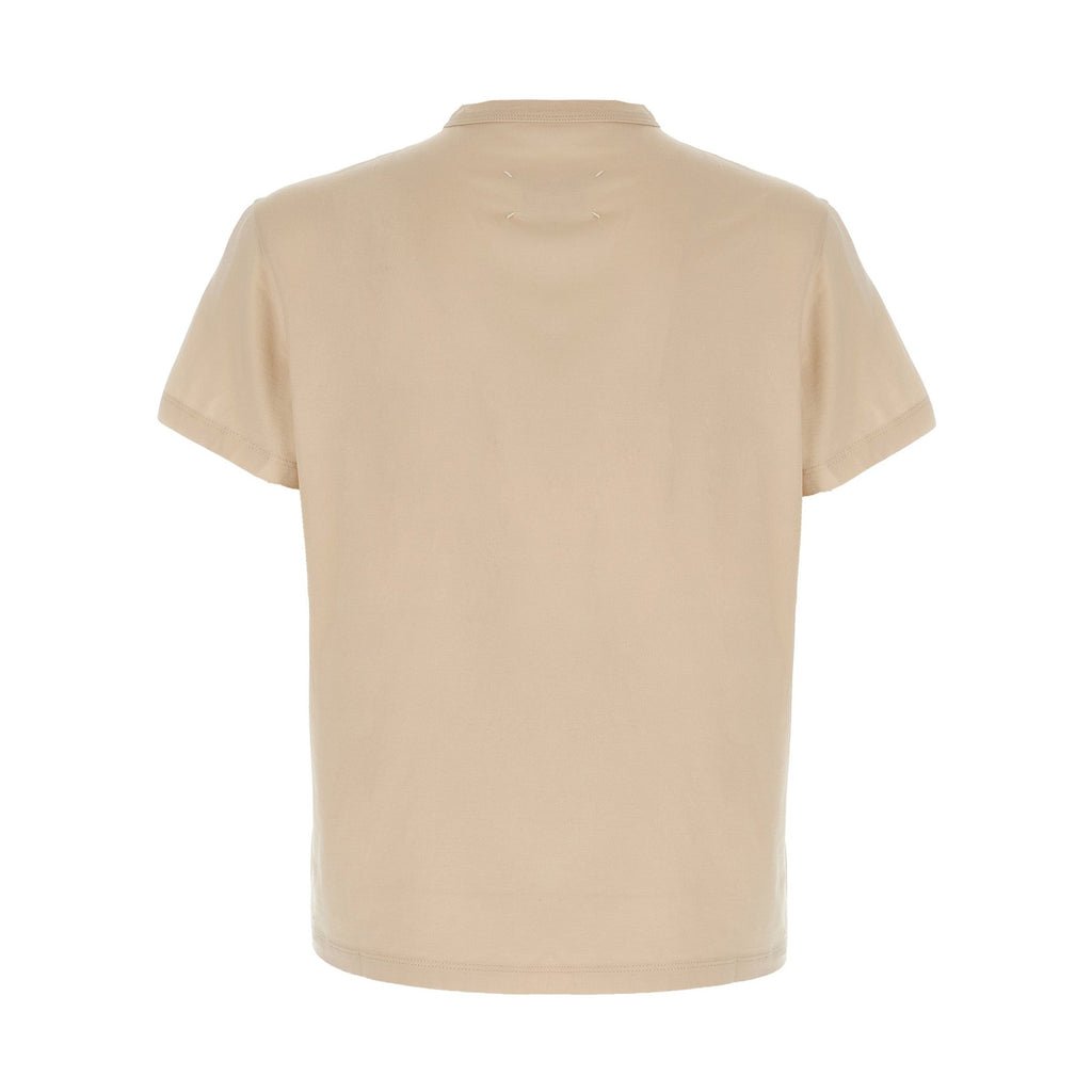 Maison Margiela Beige Cotton T-Shirt
