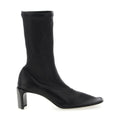 Jil Sander Black Lamb Leather Ankle Boots