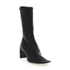 Jil Sander Black Lamb Leather Ankle Boots
