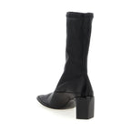 Jil Sander Black Lamb Leather Ankle Boots