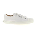 Moschino White Cotton Low Top Sneakers