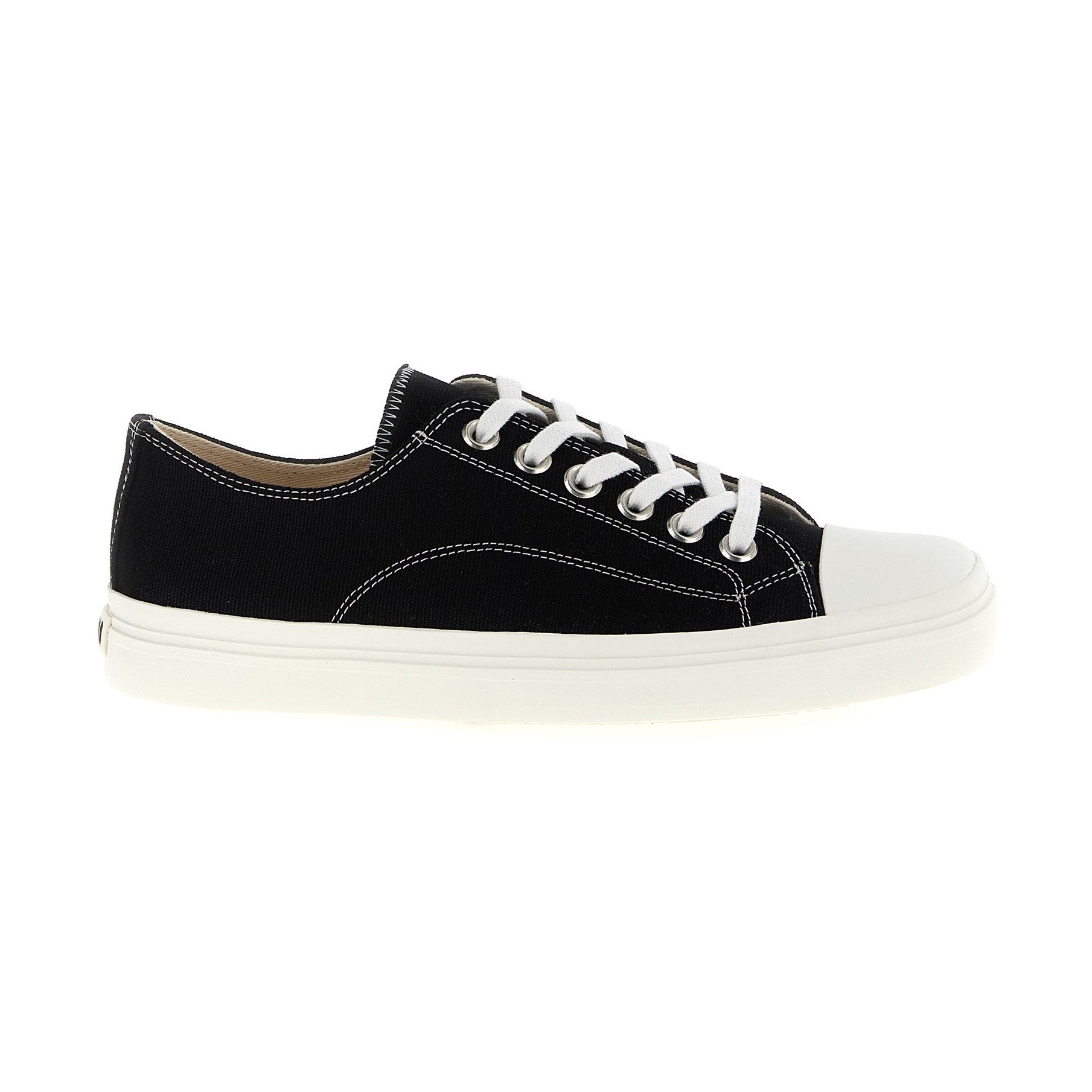 Moschino Bicolor Cotton Sneakers