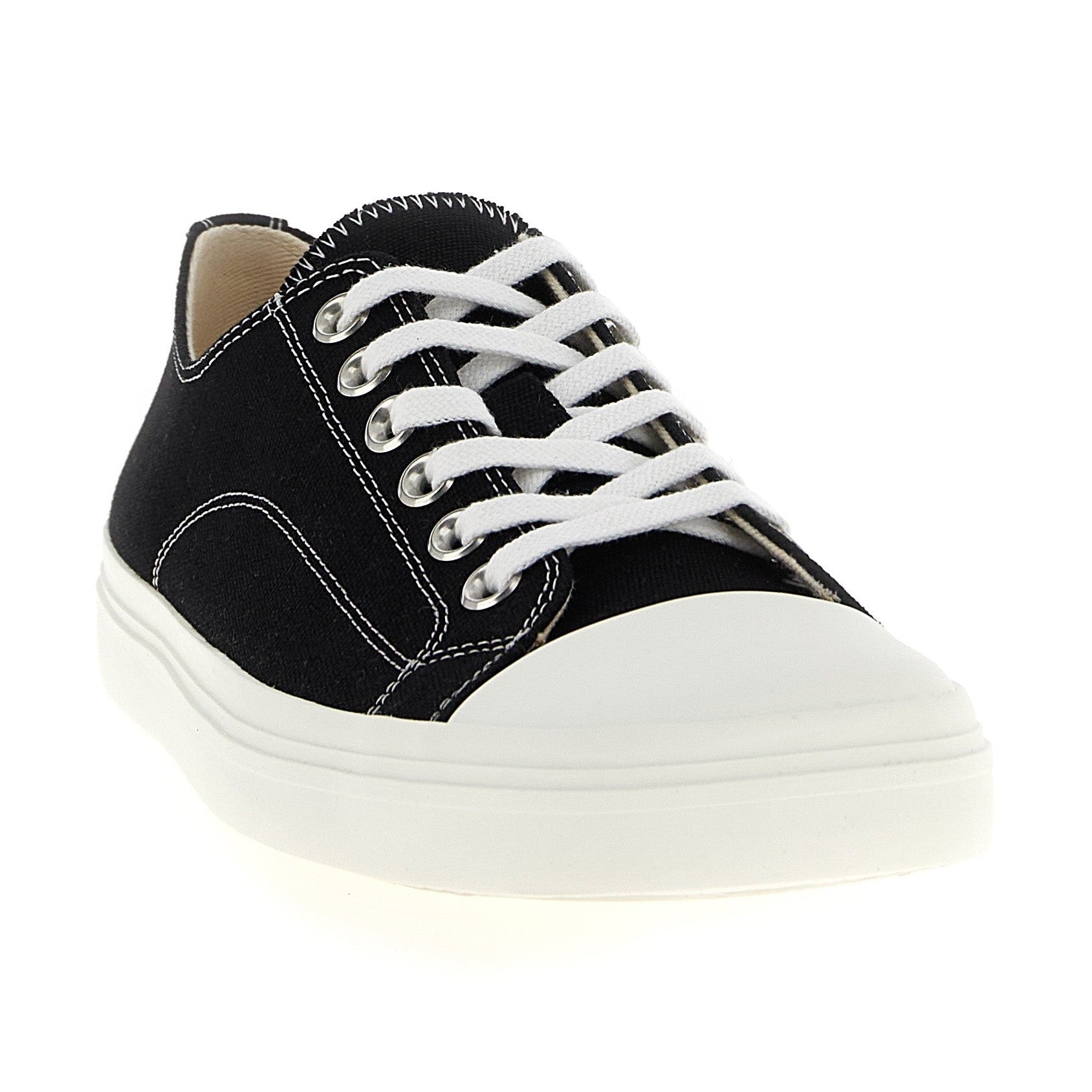 Moschino Bicolor Cotton Sneakers