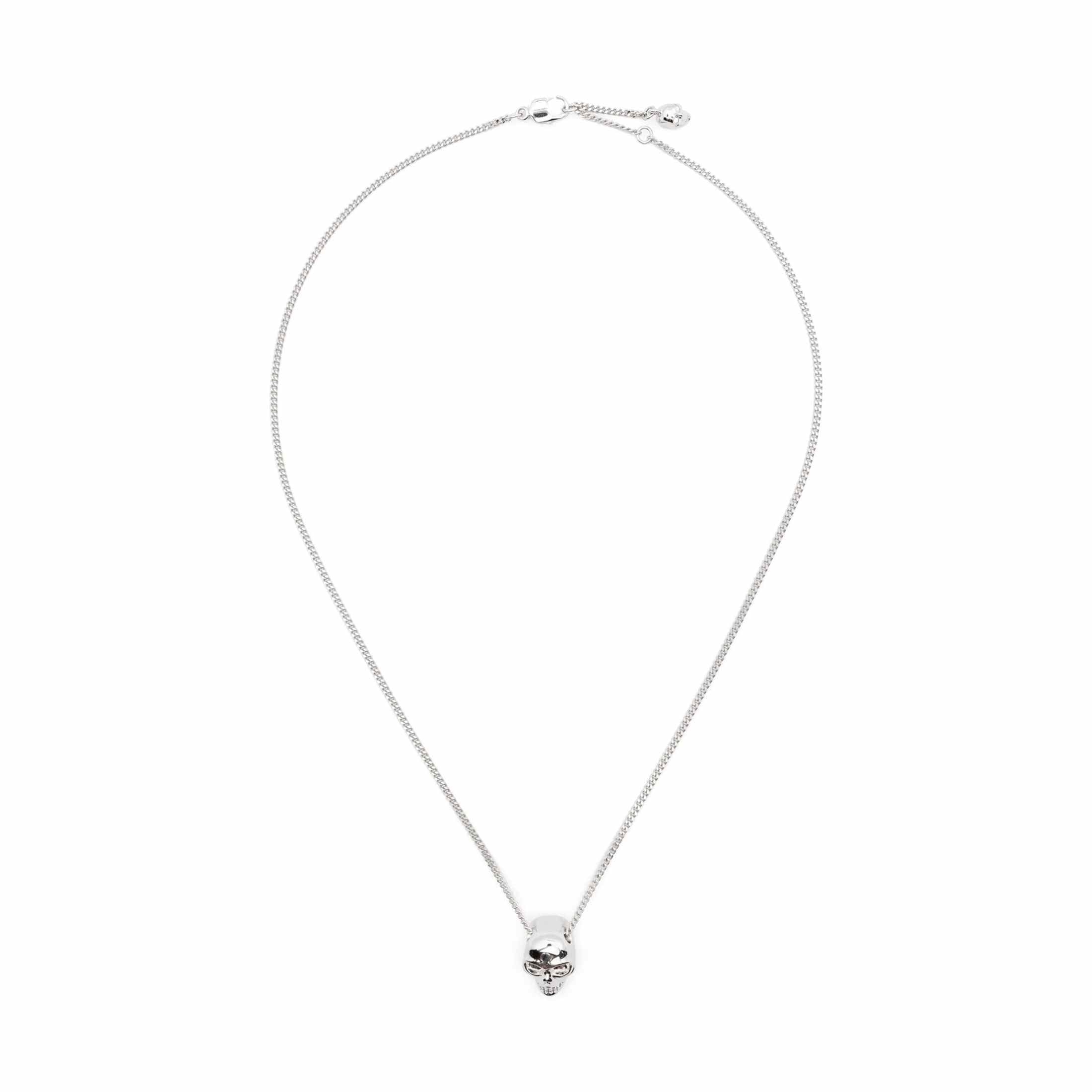 Alexander McQueen Silver Brass Necklace