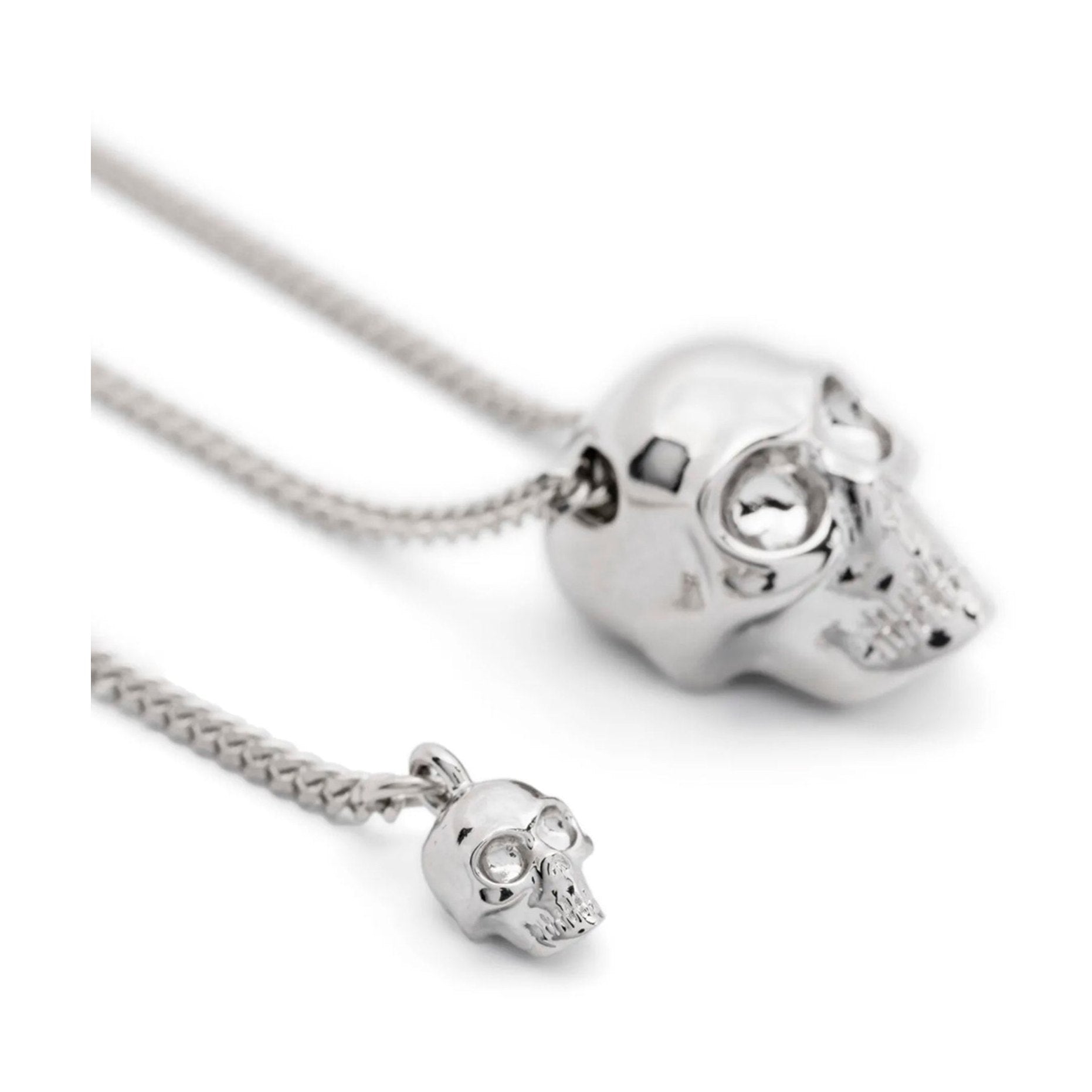 Alexander McQueen Silver Brass Necklace