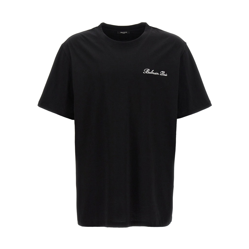 Balmain Bicolor Cotton T-Shirt