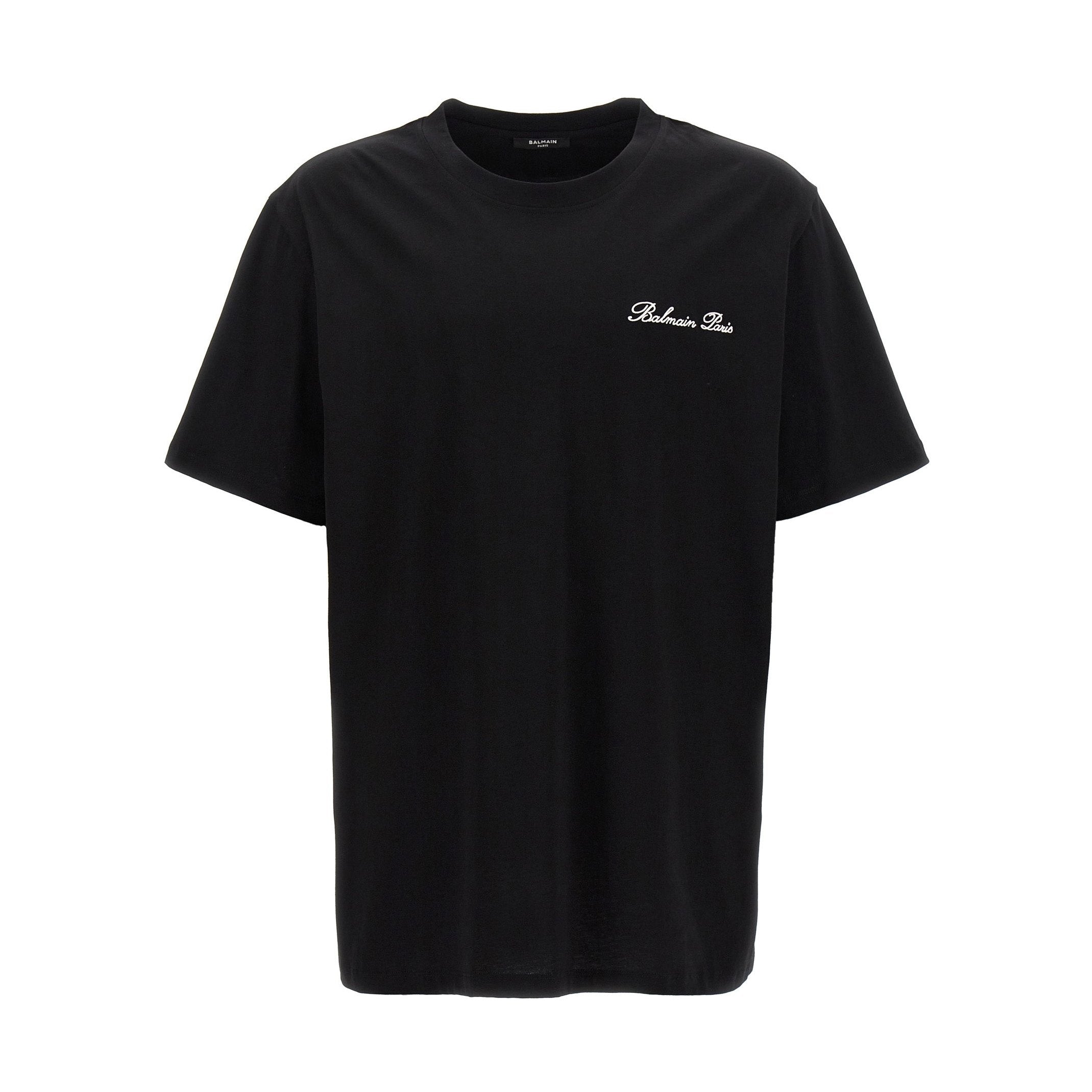 Balmain Bicolor Cotton T-Shirt
