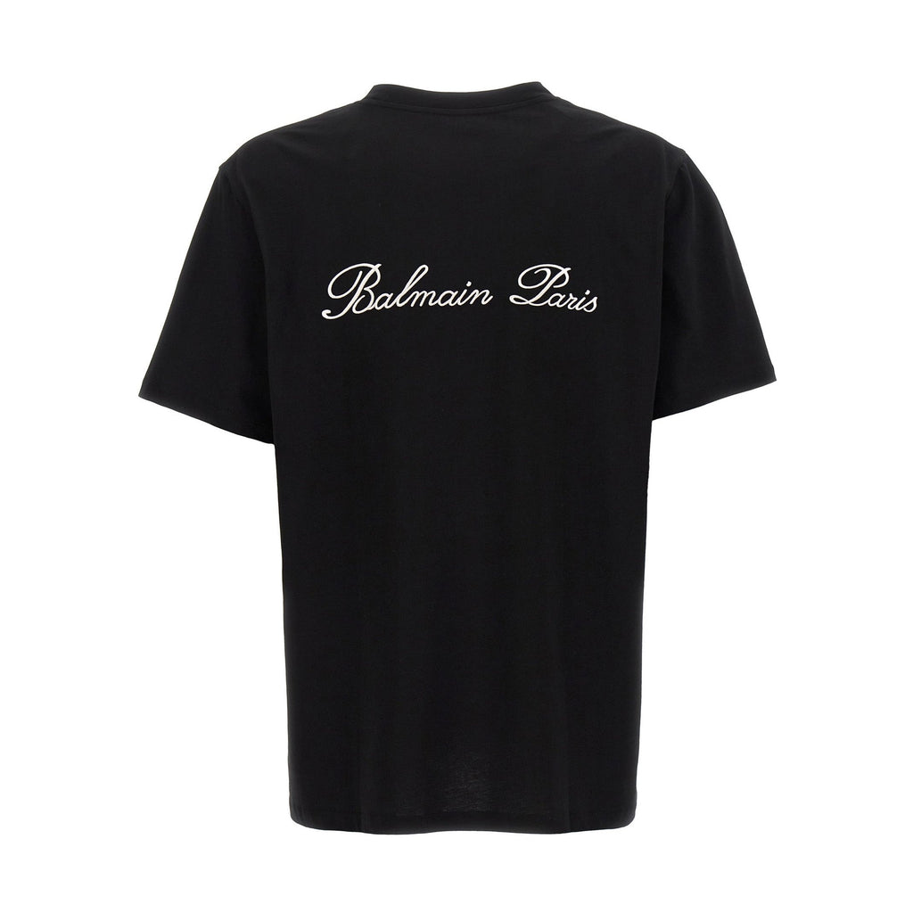 Balmain Bicolor Cotton T-Shirt