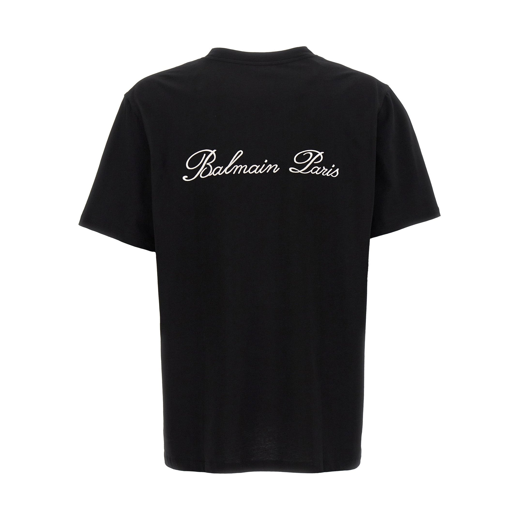 Balmain Bicolor Cotton T-Shirt
