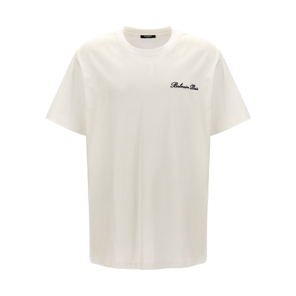 Balmain Bicolor Cotton T-Shirt