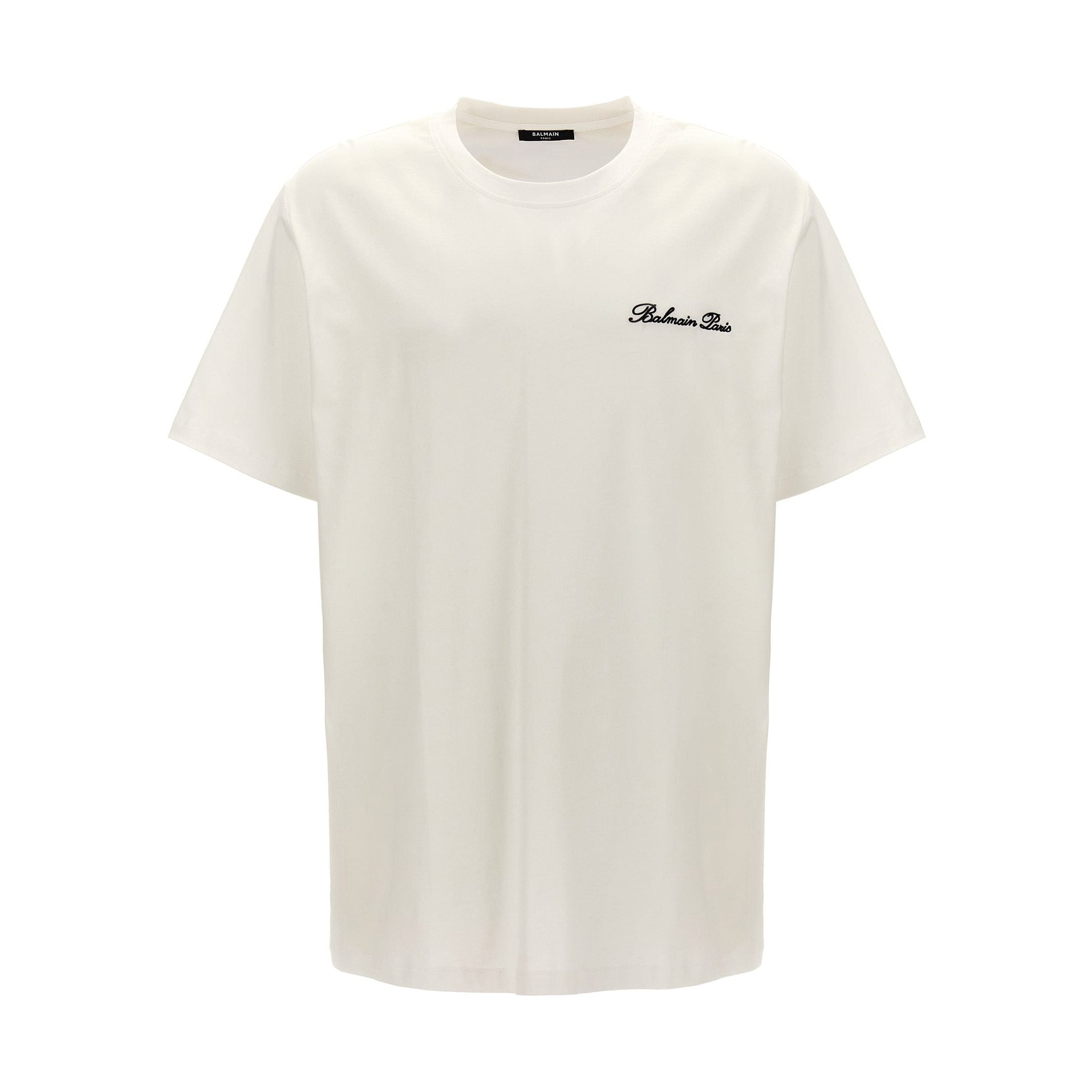 Balmain Bicolor Cotton T-Shirt
