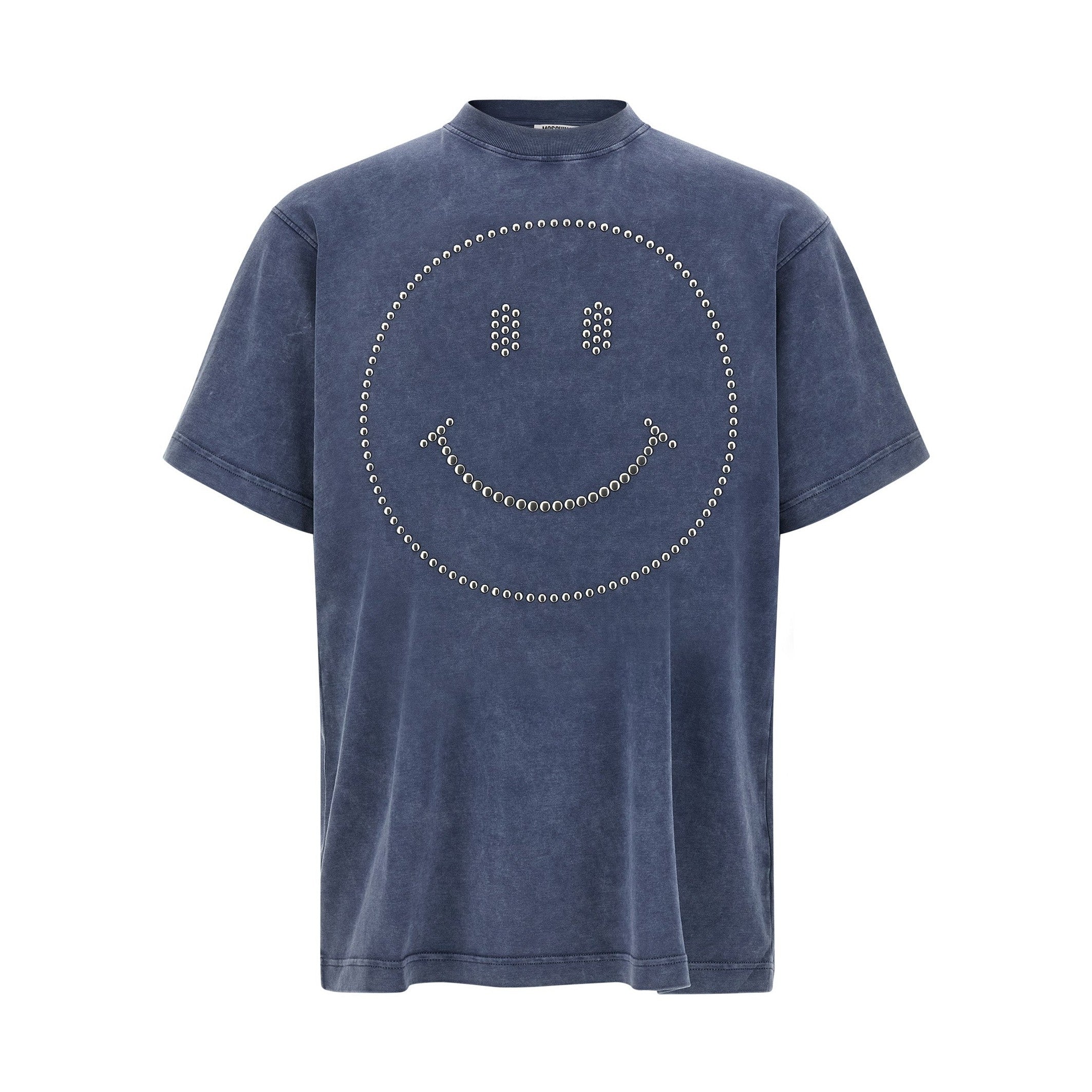 Moschino Blue Cotton T-Shirt