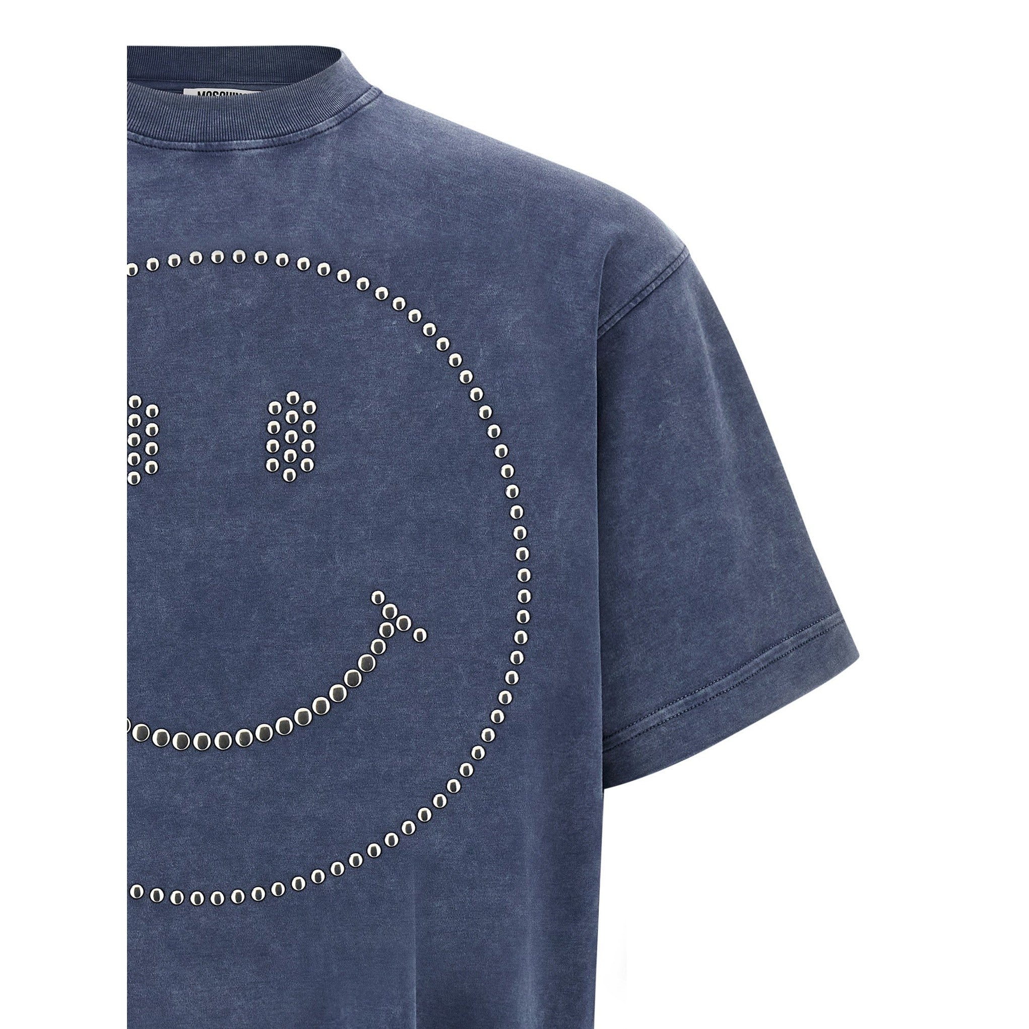 Moschino Blue Cotton T-Shirt