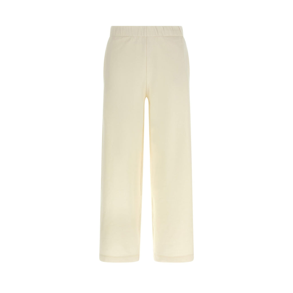 Max Mara White Silk Casual Pants