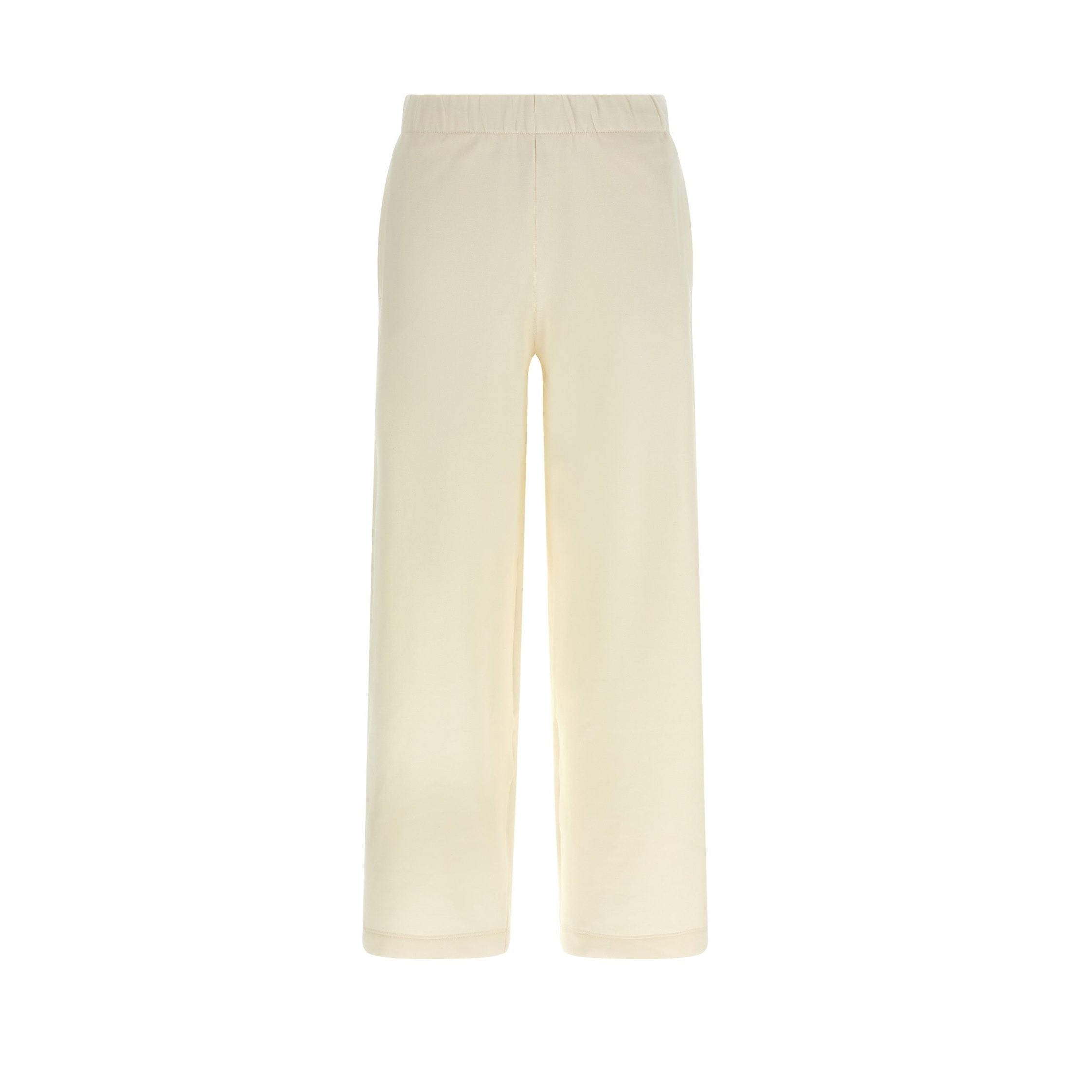 Max Mara White Silk Casual Pants