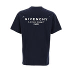 Givenchy Blue Cotton T-Shirt